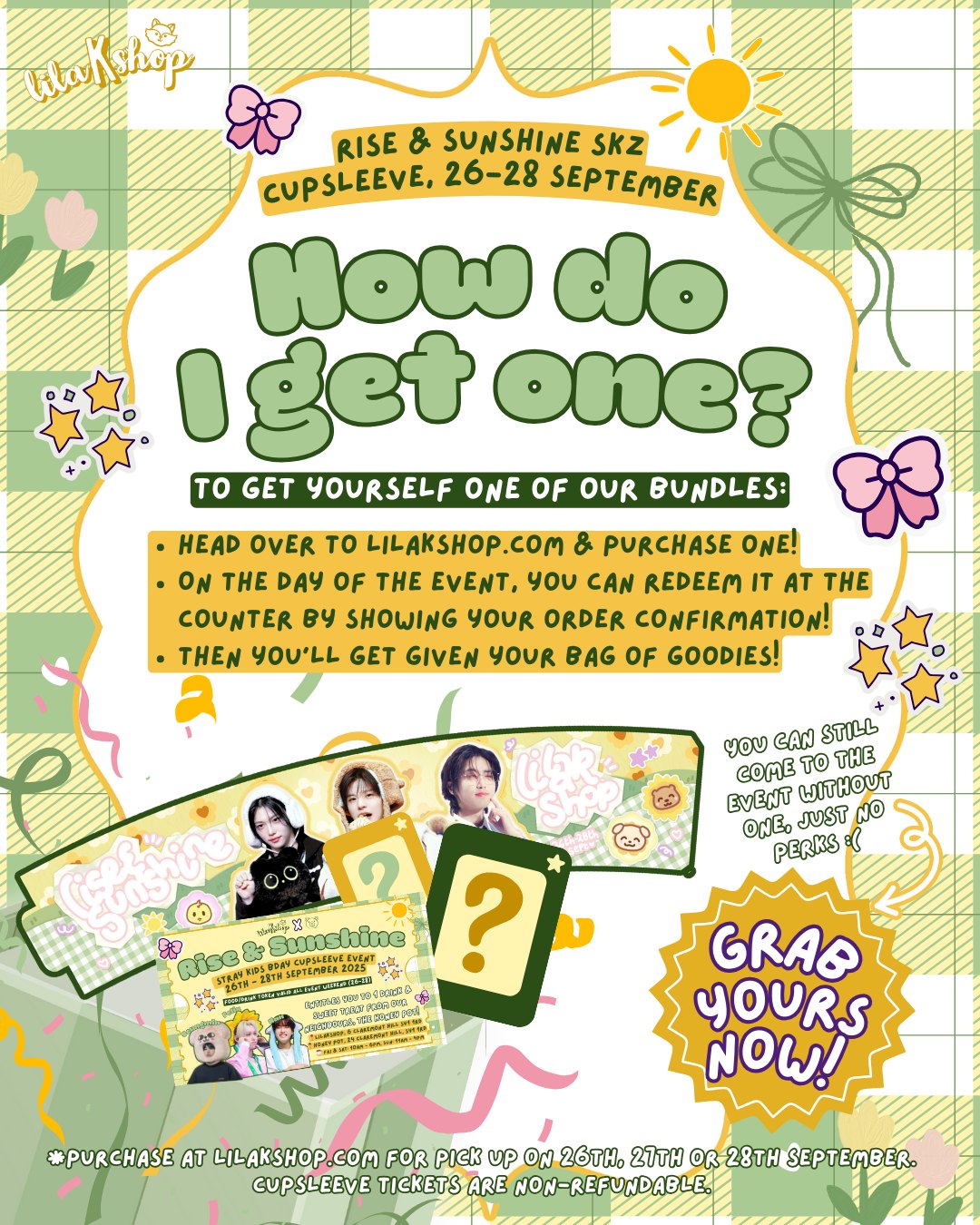 Rise & Sunshine | Stray Kids Birthday Cupsleeve Event - Image 4